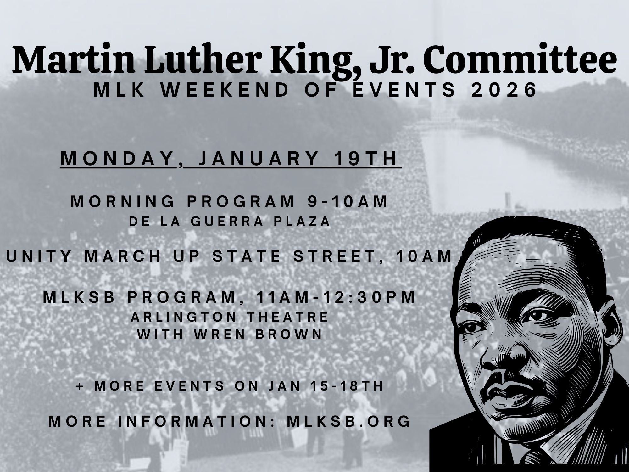 Mlk Event Program Martin Luther King Jr.-- Events — Free Methodist Church of Santa Barbara