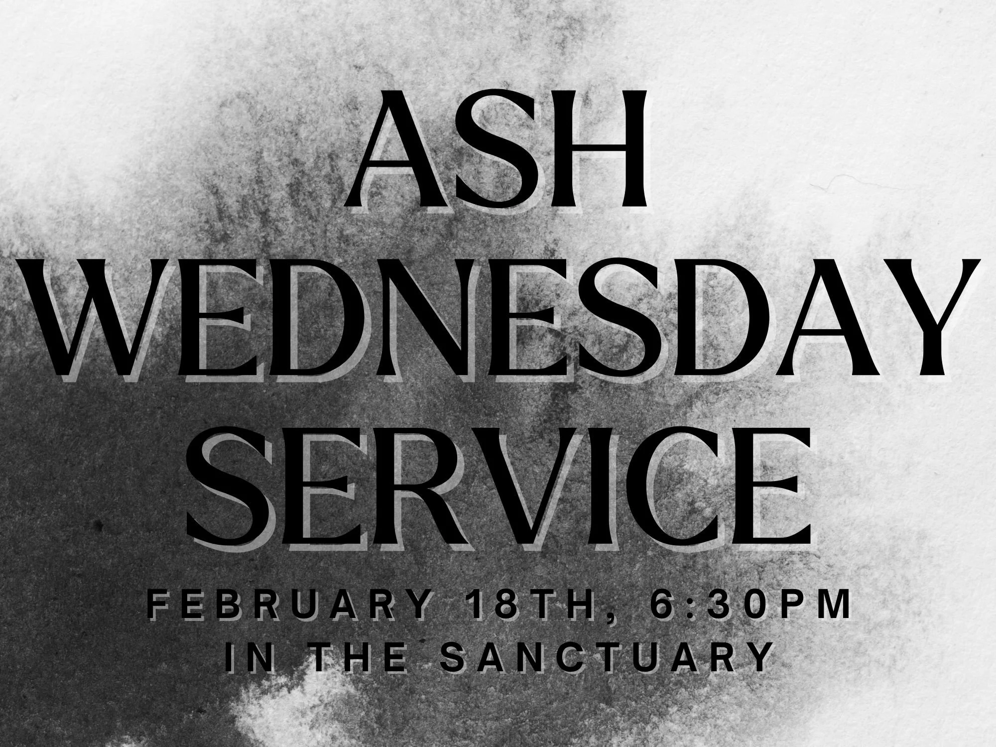 Ash Wednesday Service