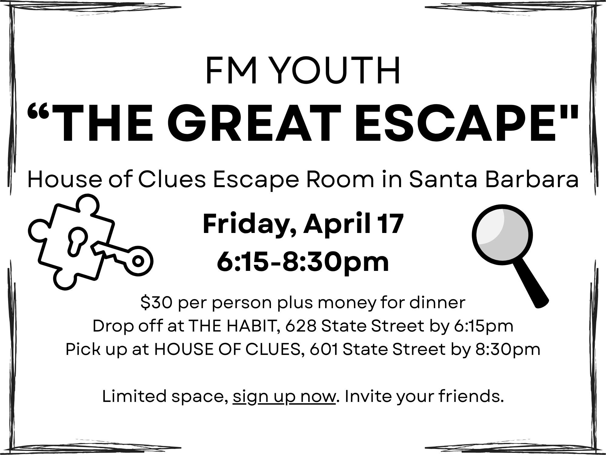FM YOUTH: "The Great Escape"