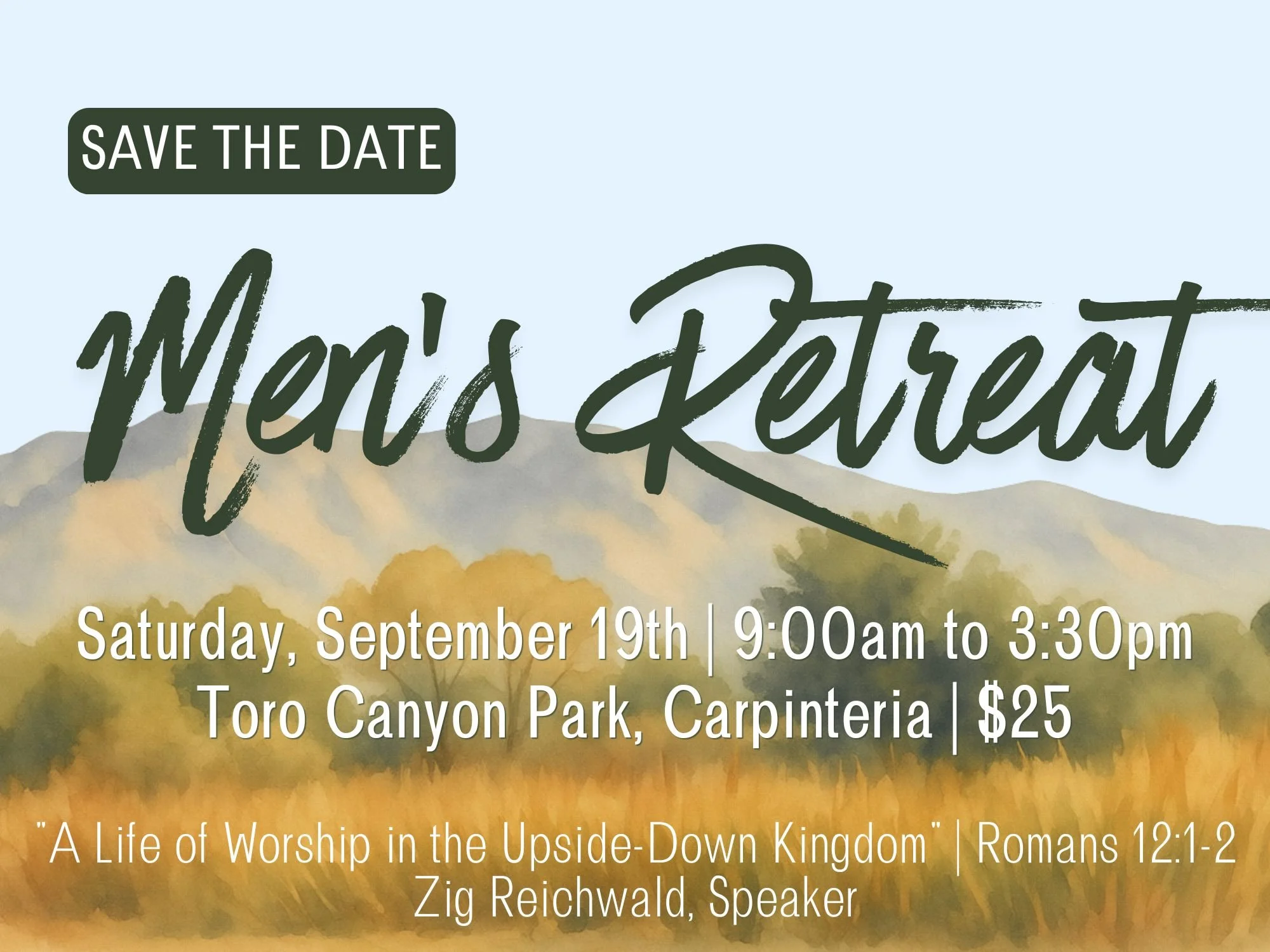 Men's Retreat 2026