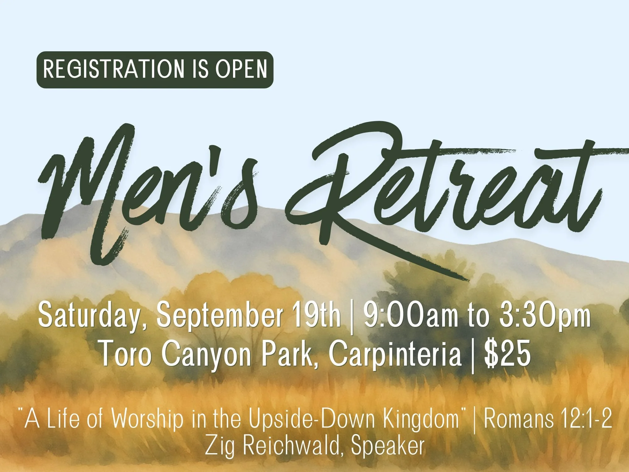 Men's Retreat 2026