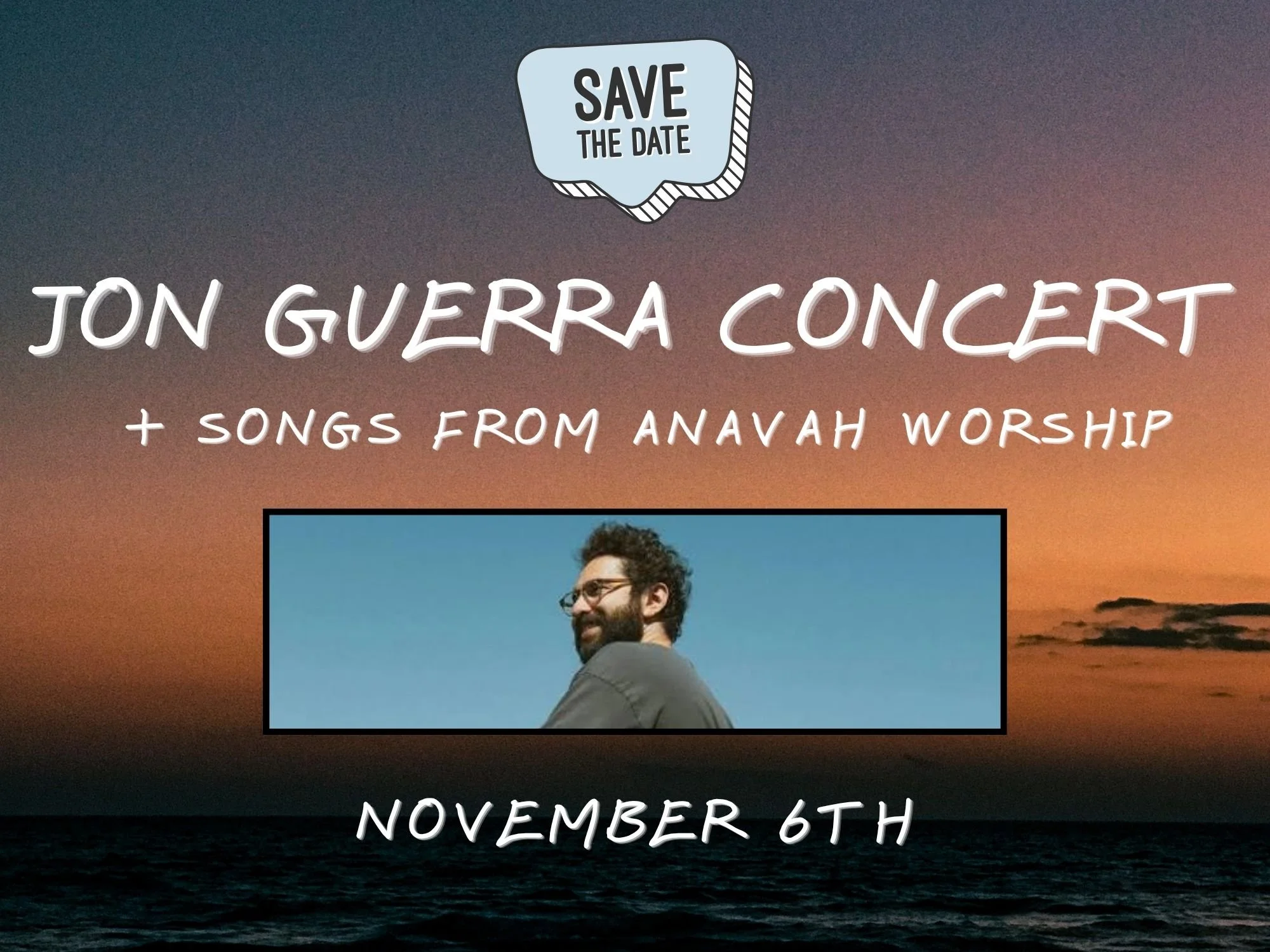 Save the Date: Jon Guerra Concert