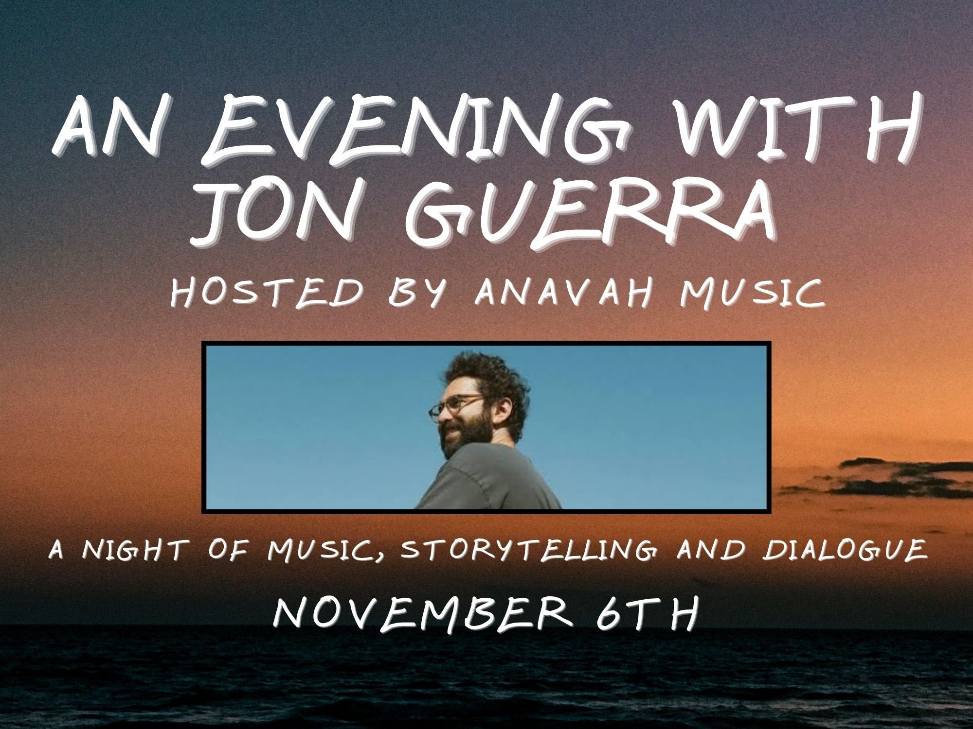 An Evening with Jon Guerra