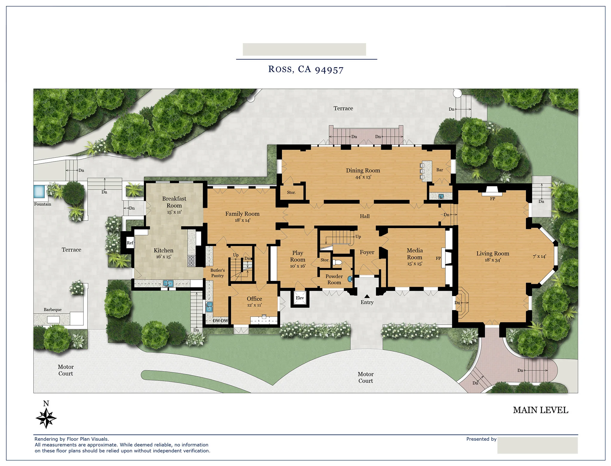   •&nbsp;  Location:  &nbsp;Ross, CA   •&nbsp;  Property Type:  &nbsp;Single Family Home   •&nbsp;  Size:  &nbsp;7,895&nbsp;sq ft   •&nbsp;  Order:  &nbsp;Color floor plan w/&nbsp; exterior &nbsp;add-on  