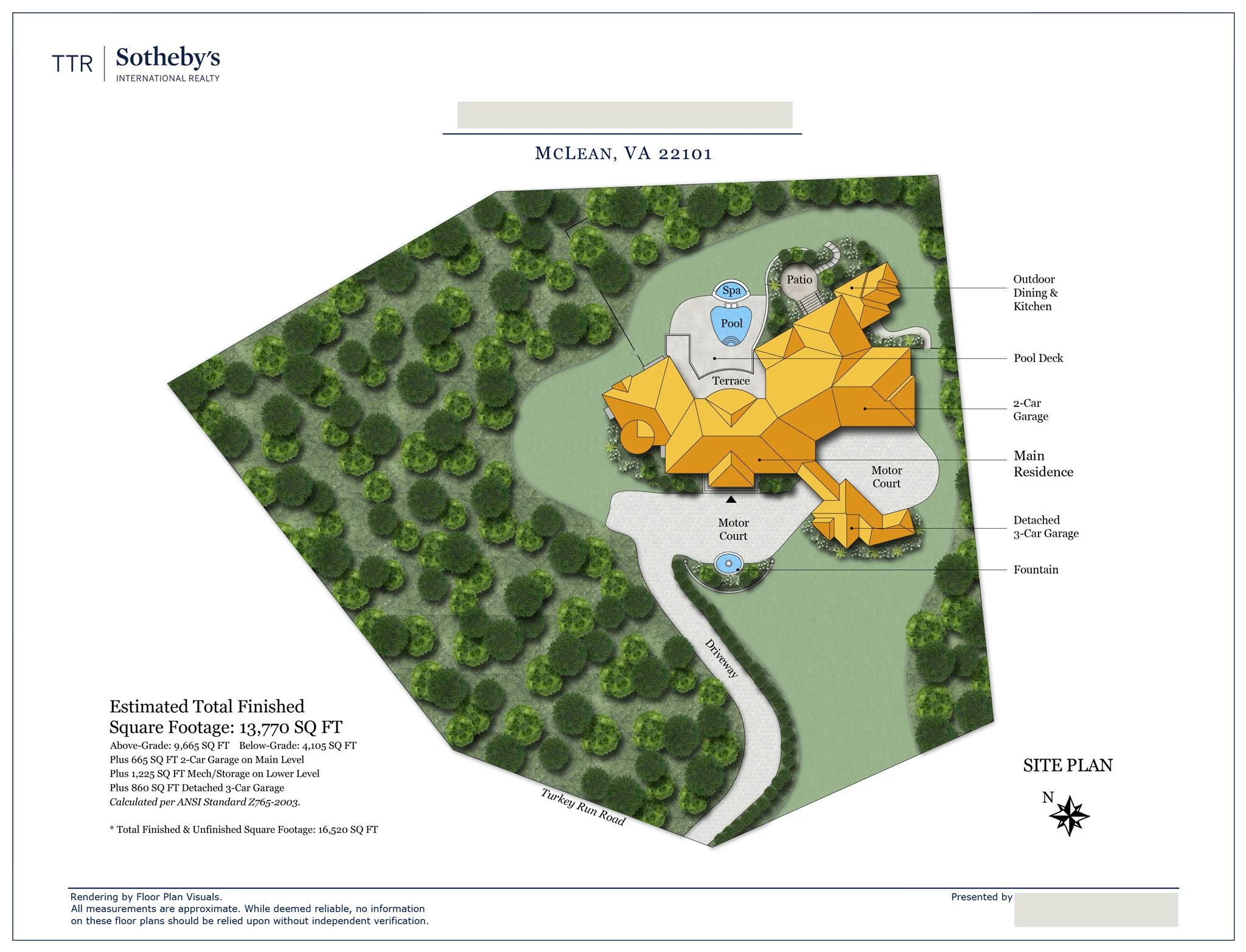  •&nbsp;  Location:  &nbsp;McLean, VA   •&nbsp;  Property Type:  &nbsp;Single Family Home   •&nbsp;  Order:  &nbsp;Custom Site Plan&nbsp; w/ pool&nbsp;   