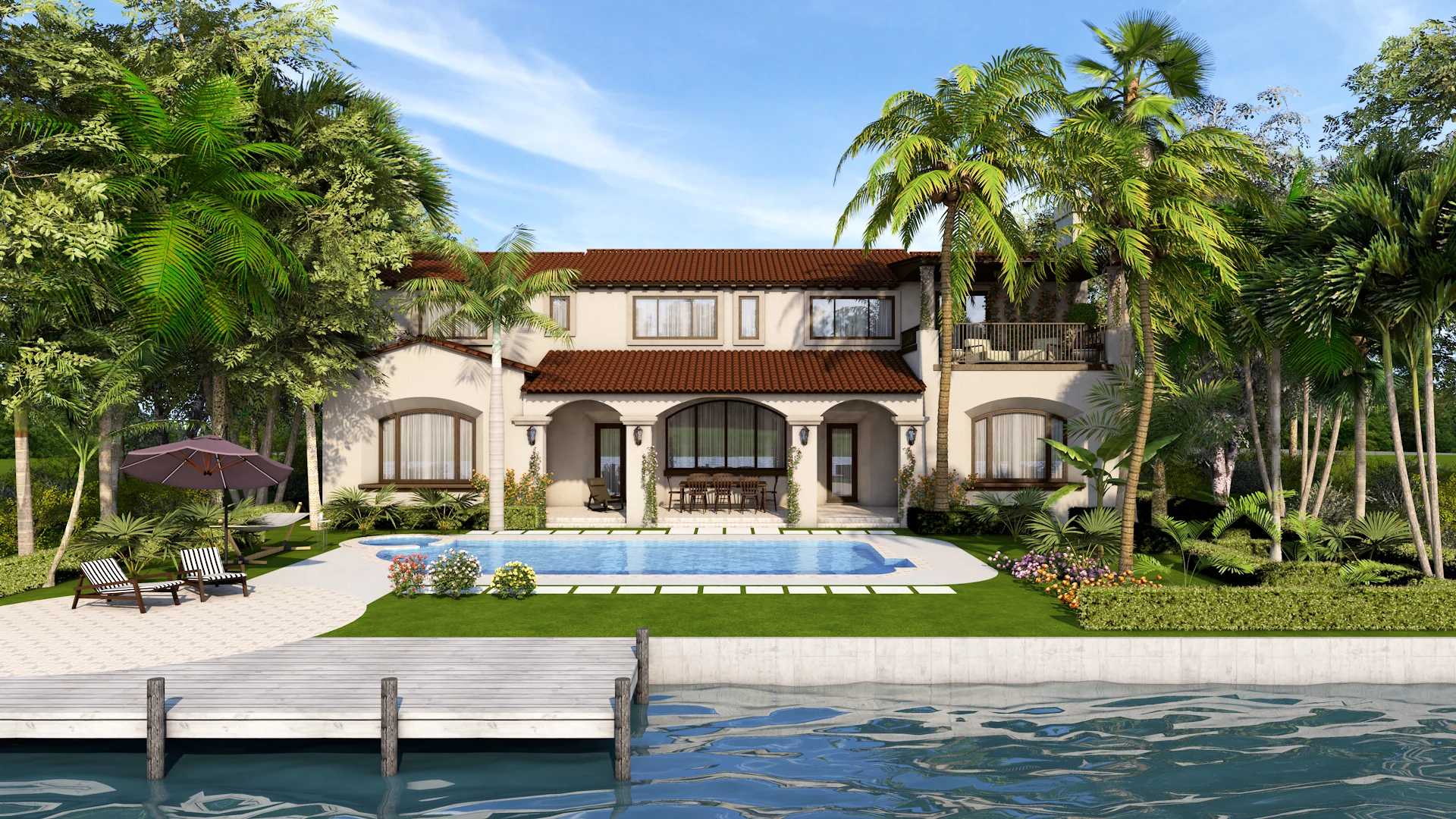   •&nbsp;  Location:  &nbsp;Miami Beach, FL   •&nbsp;  Order:  &nbsp;3D Rear Exterior Rendering  