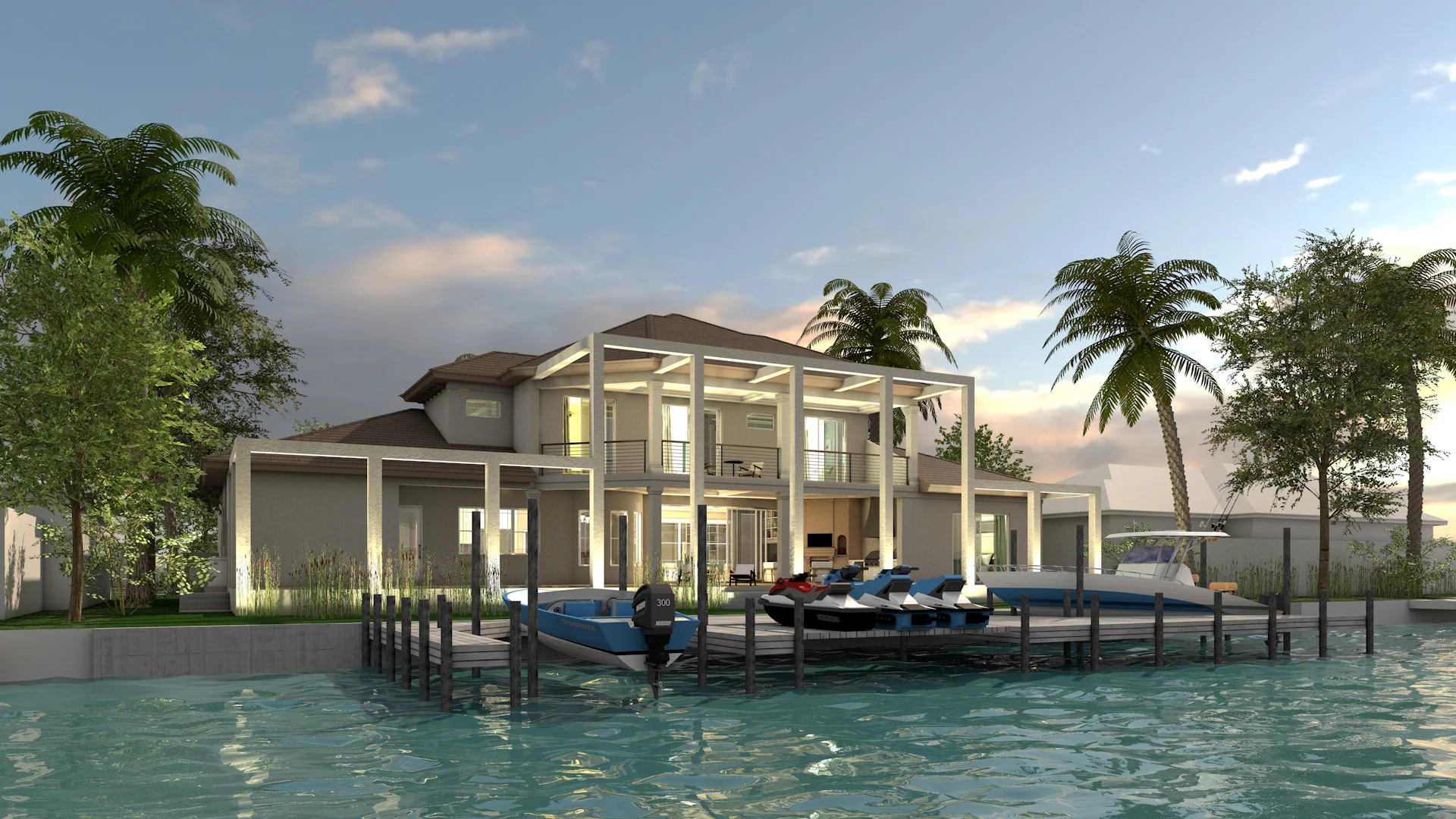   •&nbsp;  Location:  &nbsp;Marco Island, FL   •&nbsp;  Order:  &nbsp;3D Rear Exterior Rendering  