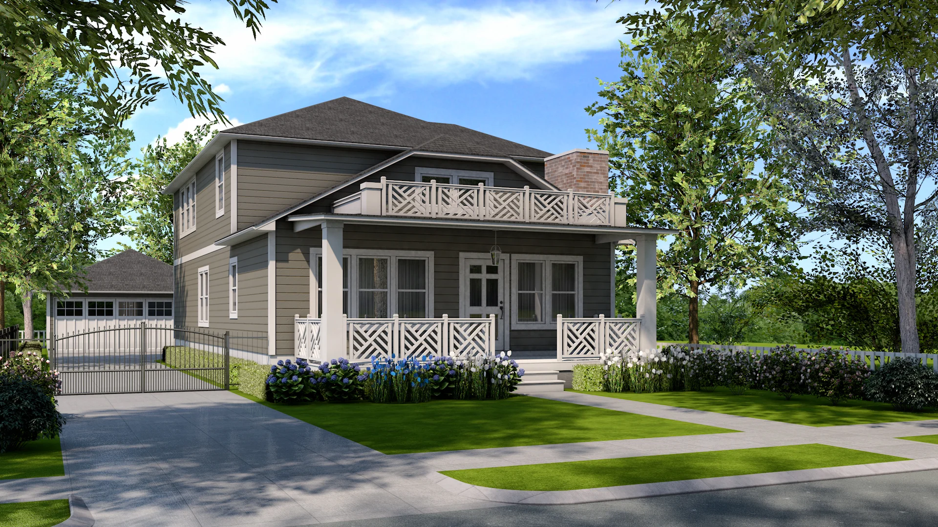   •&nbsp;  Location:  &nbsp;Houston, TX   •&nbsp;  Order:  &nbsp;3D Front Exterior Rendering  
