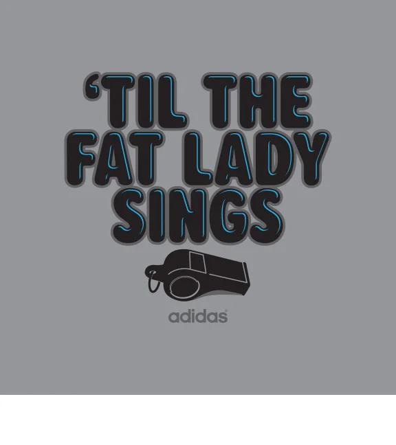  ADIDAS® Fat Lady Tee for the Originals Collection 