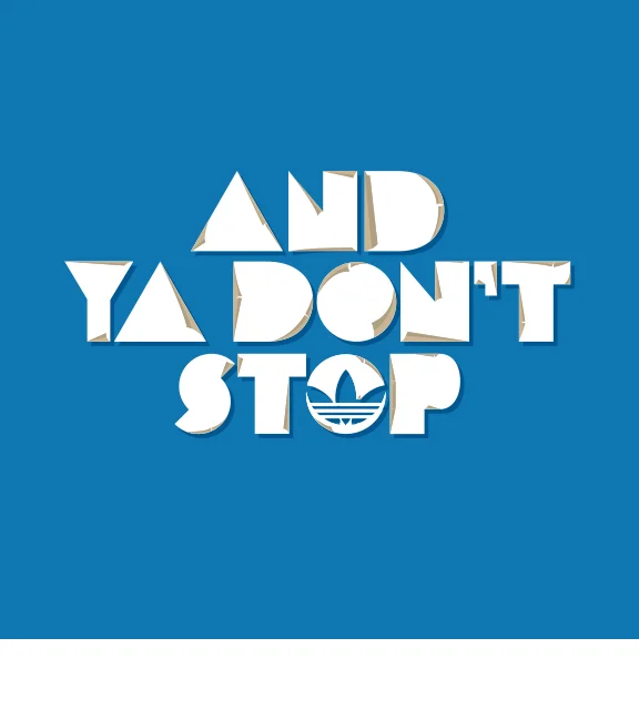  ADIDAS® Don't Stop Tee for the Originals Collection 