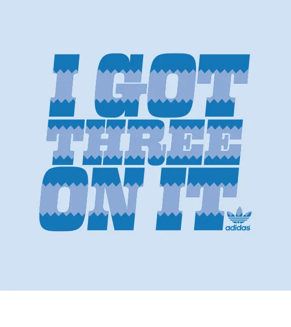  ADIDAS® Got 3 Tee for the Originals Collection 