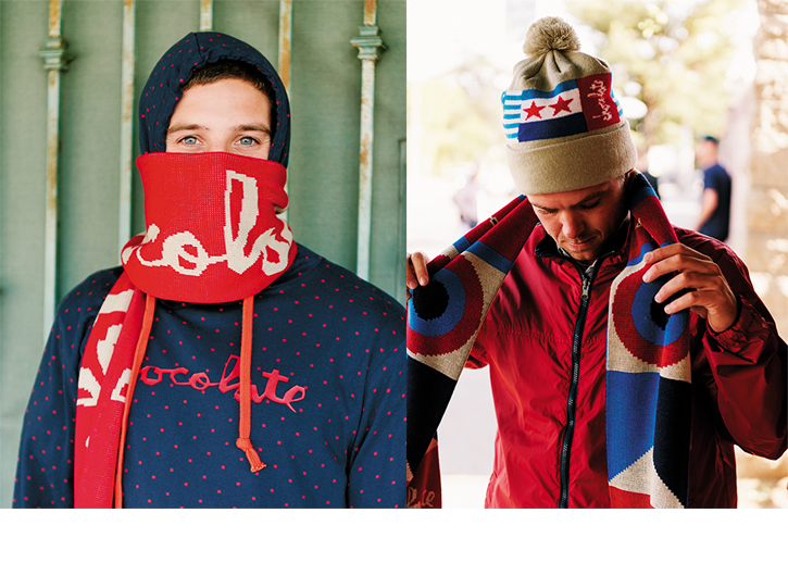  CHOCOLATE® 20&nbsp;YEAR SCARVES + BEANIES 