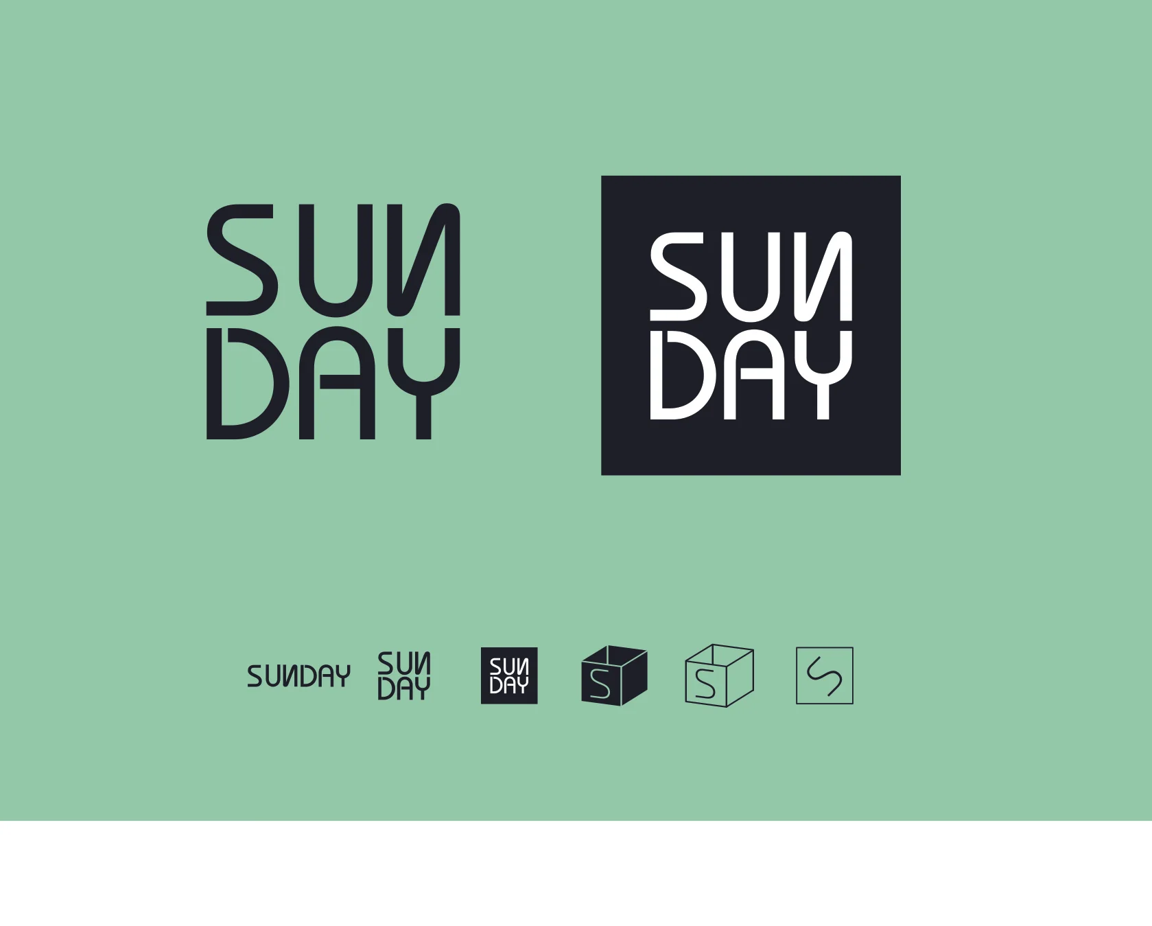  SUNDAY® - Unreleased men's boxer concept - finalized marks 