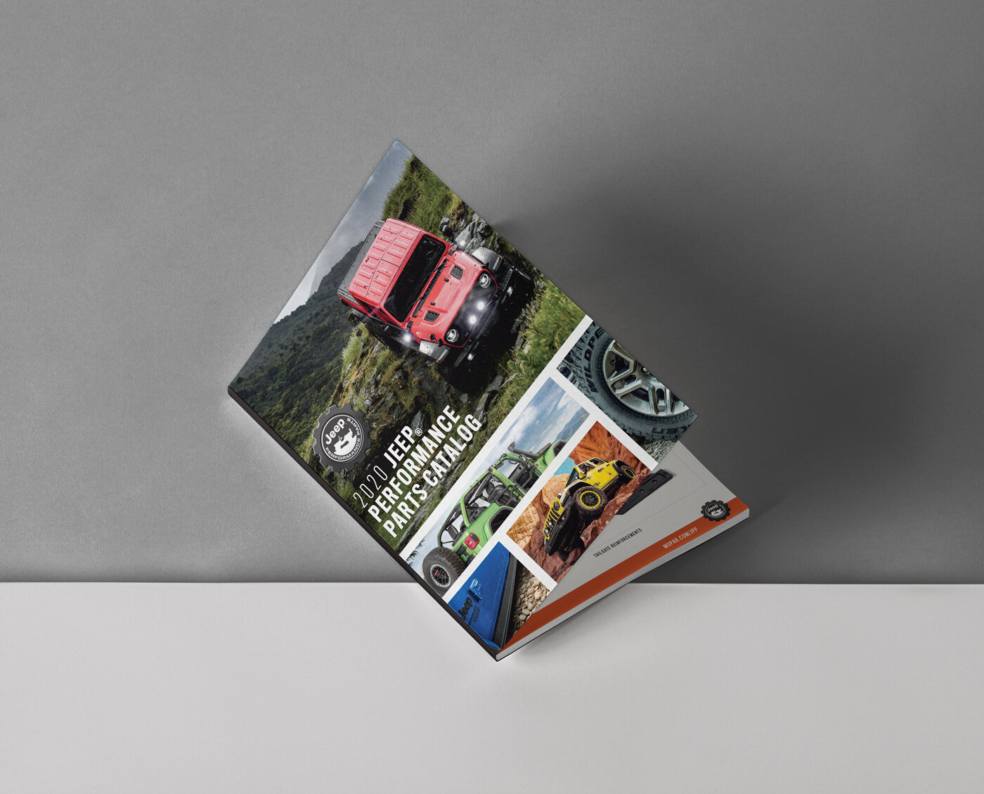 Jeep Performance Parts Catalog Redesign