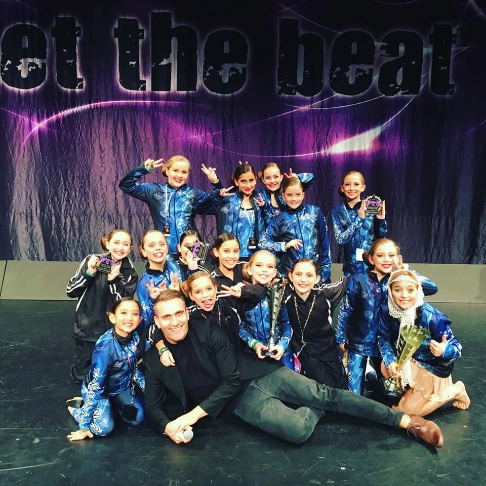 2016 under 10's jazz team - highest scoring intermediate group at Get the Beat (Fraser Coast)