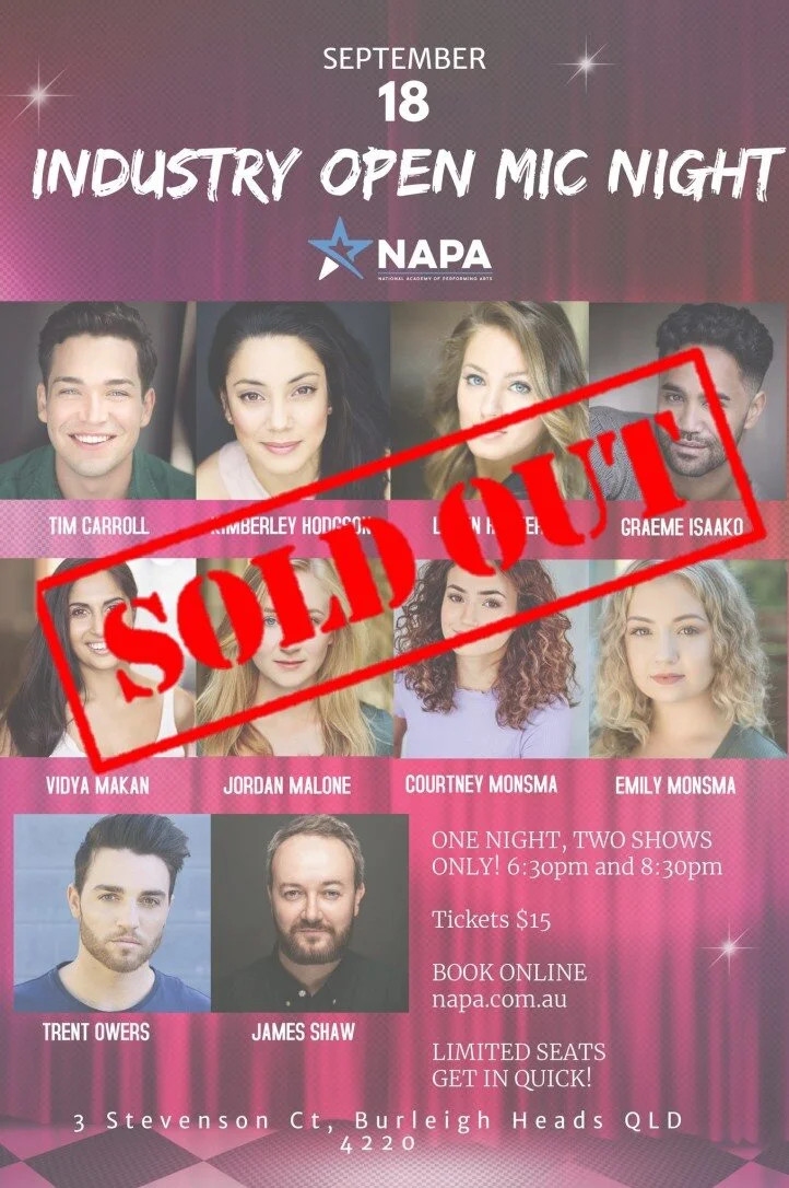 Industry Open Mic Night