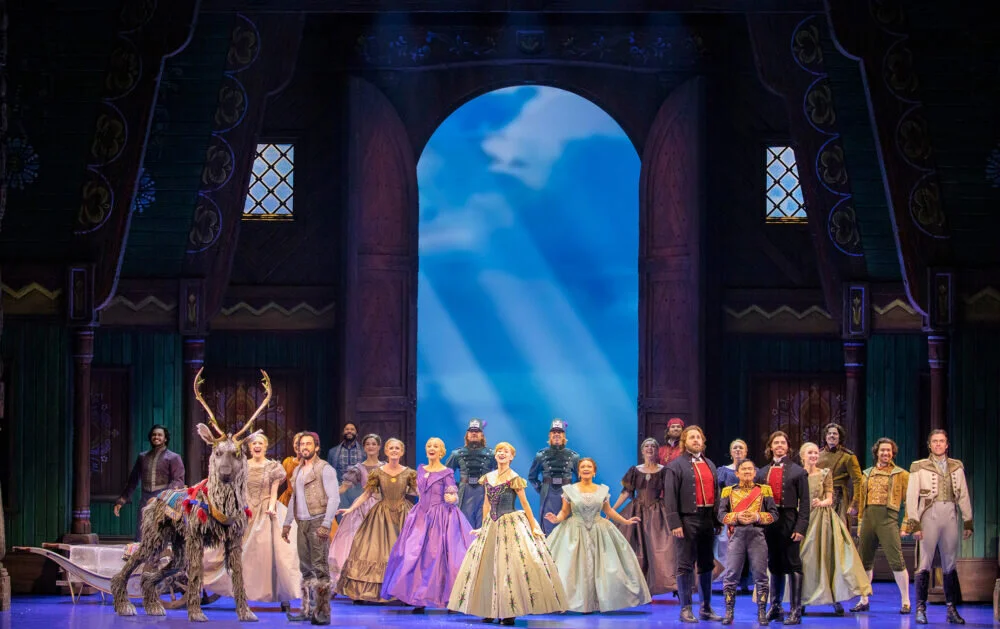 The Australian company of  Frozen  | Photo by Lisa Tomasetti