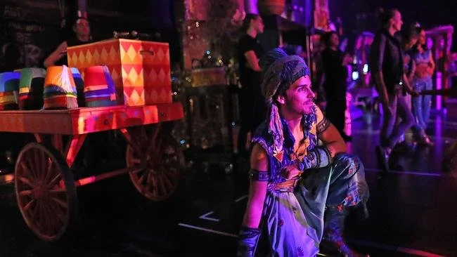 Max Bimbi, Musical Theatre, Aladdin, West Side Story, Chorus Line