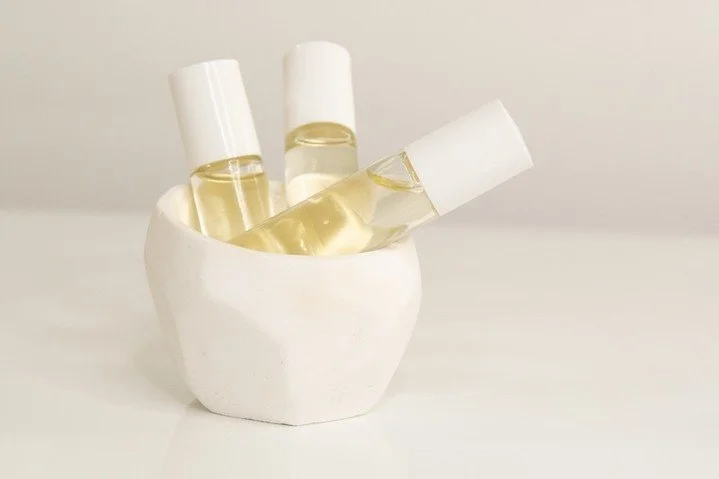 Choose one of our roll on oils and have us apply your label to it.  Or have us create something unique just for you with a custom formula. ​​​​​​​​
​​​​​​​​
With Gemstone Rollerballs to stand out from the rest! ​​​​​​​​
​​​​​​​​
Choose from these sce