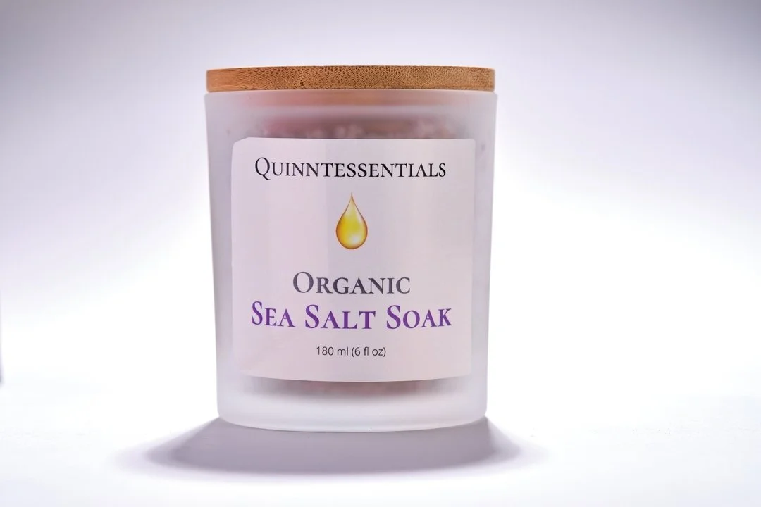 Immerse yourself in a blissful experience with our Sea Salt Soak, a therapeutic blend that cleanses and detoxifies the skin and body. Infused with magnesium, calcium, and 18 other minerals from the Dead Sea, this soak relieves stiffness, muscle cramp