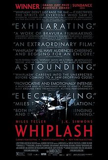 Whiplash (2014) dir. Damien Chazelle Rated: R image: © 2014 Sony Pictures Classics
