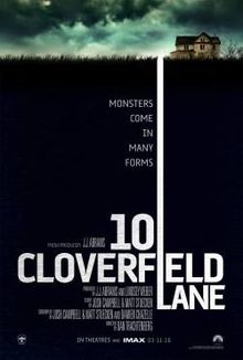 10 Cloverfield Lane (2016) dir. Dan Trachtenberg Rated: PG-13 image: ©2016 Paramount Pictures