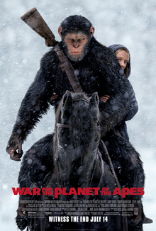 War for the Planet of the Apes (2017) dir. Matt Reeves Rated: PG-13 image: ©2017 20th Century Fox