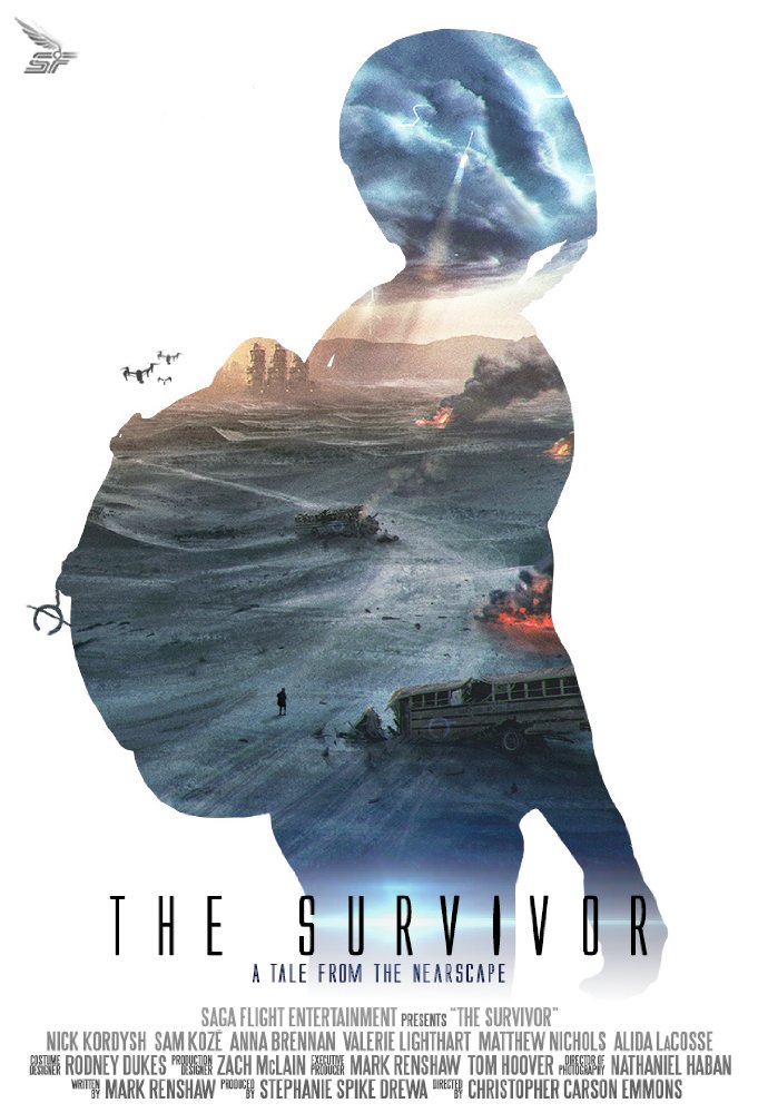 The Survivor: A Tale from the Nearscape (2017) dir. Christopher Carson Emmons Rated: N/A image: ©2017 Saga Flight