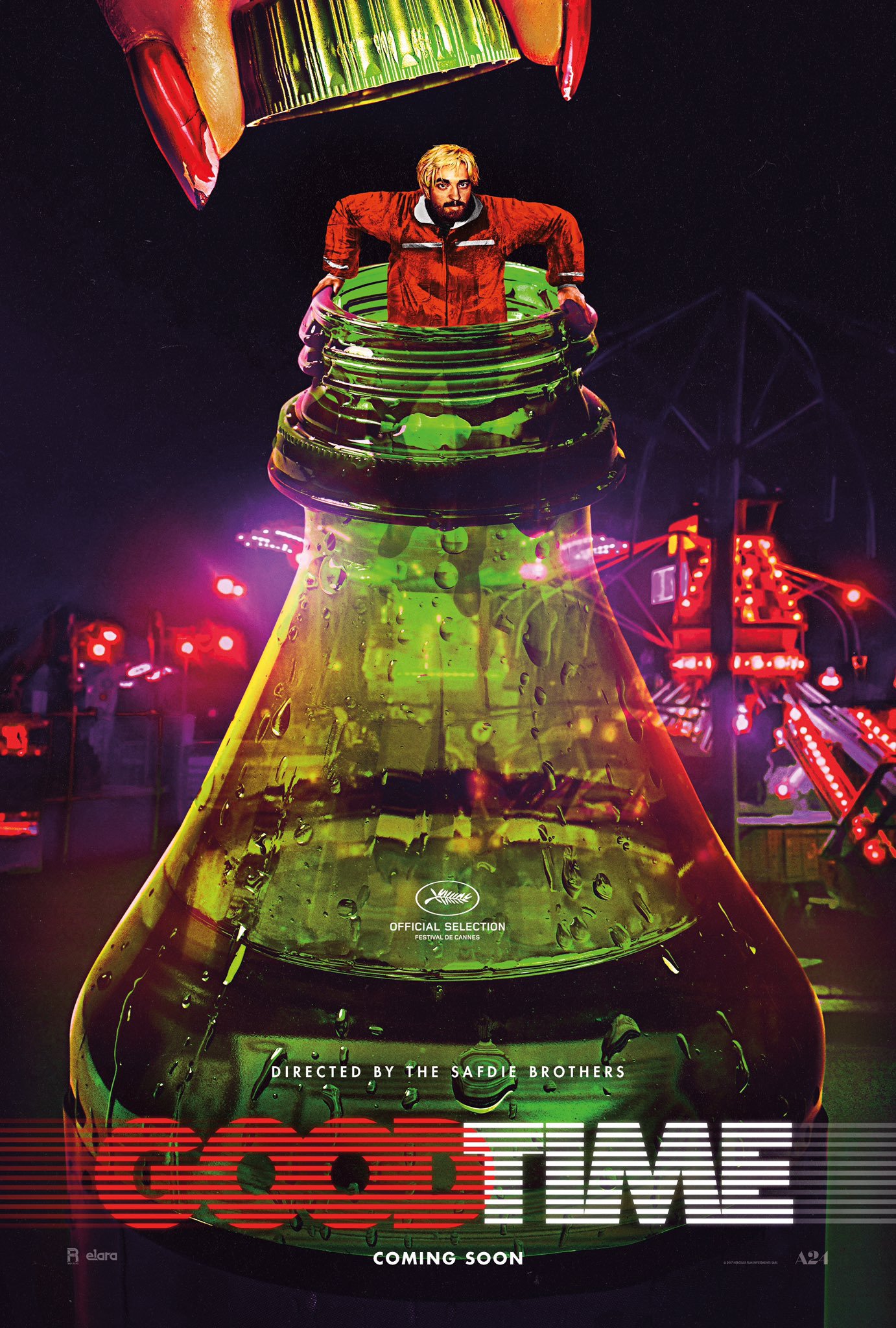 Good Time (2017) dir. The Safdie Brothers Rated: R image: ©2017 A24