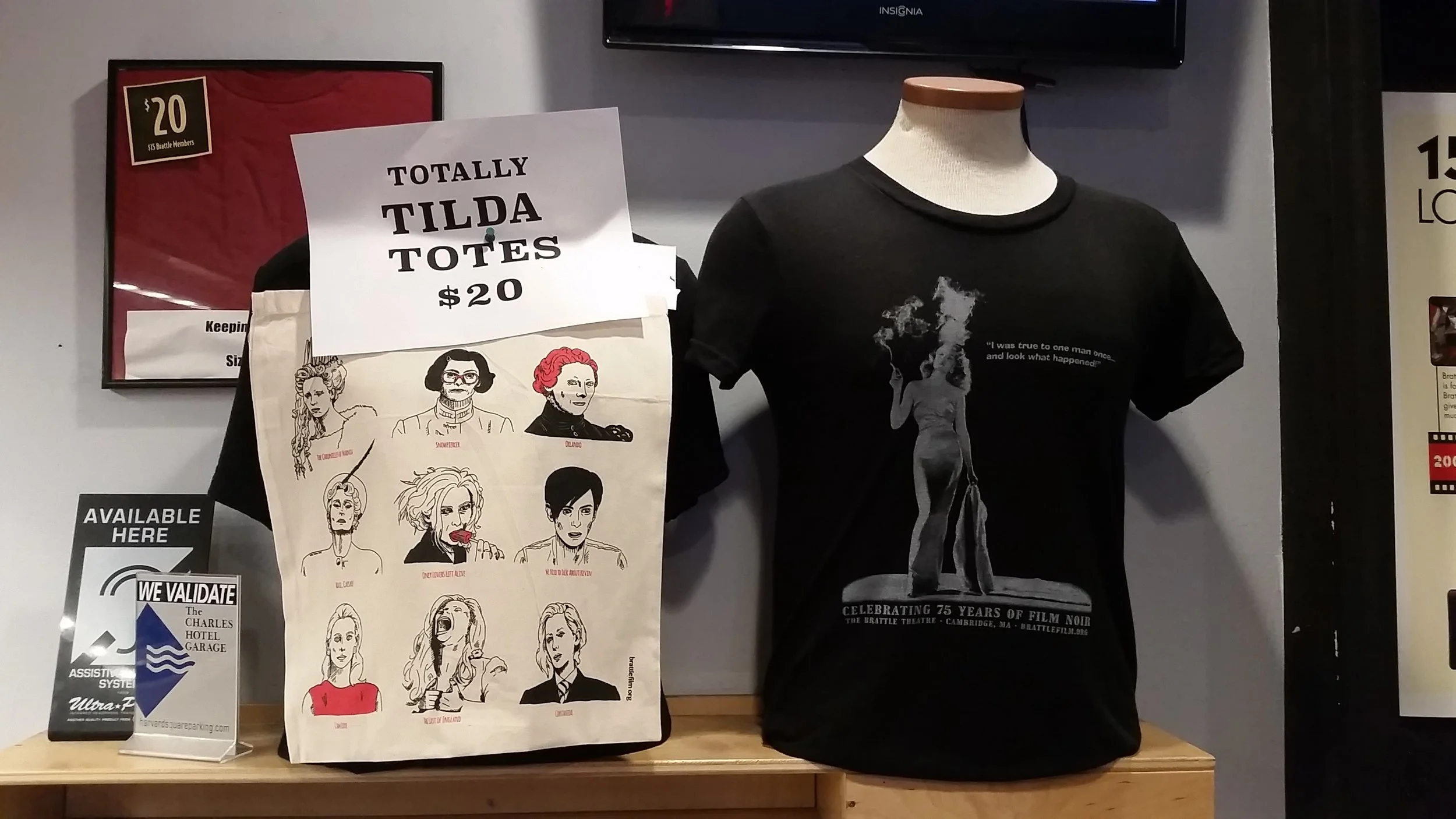 "Totally Tilda" Totes! (Don't worry, Rach bought one.)