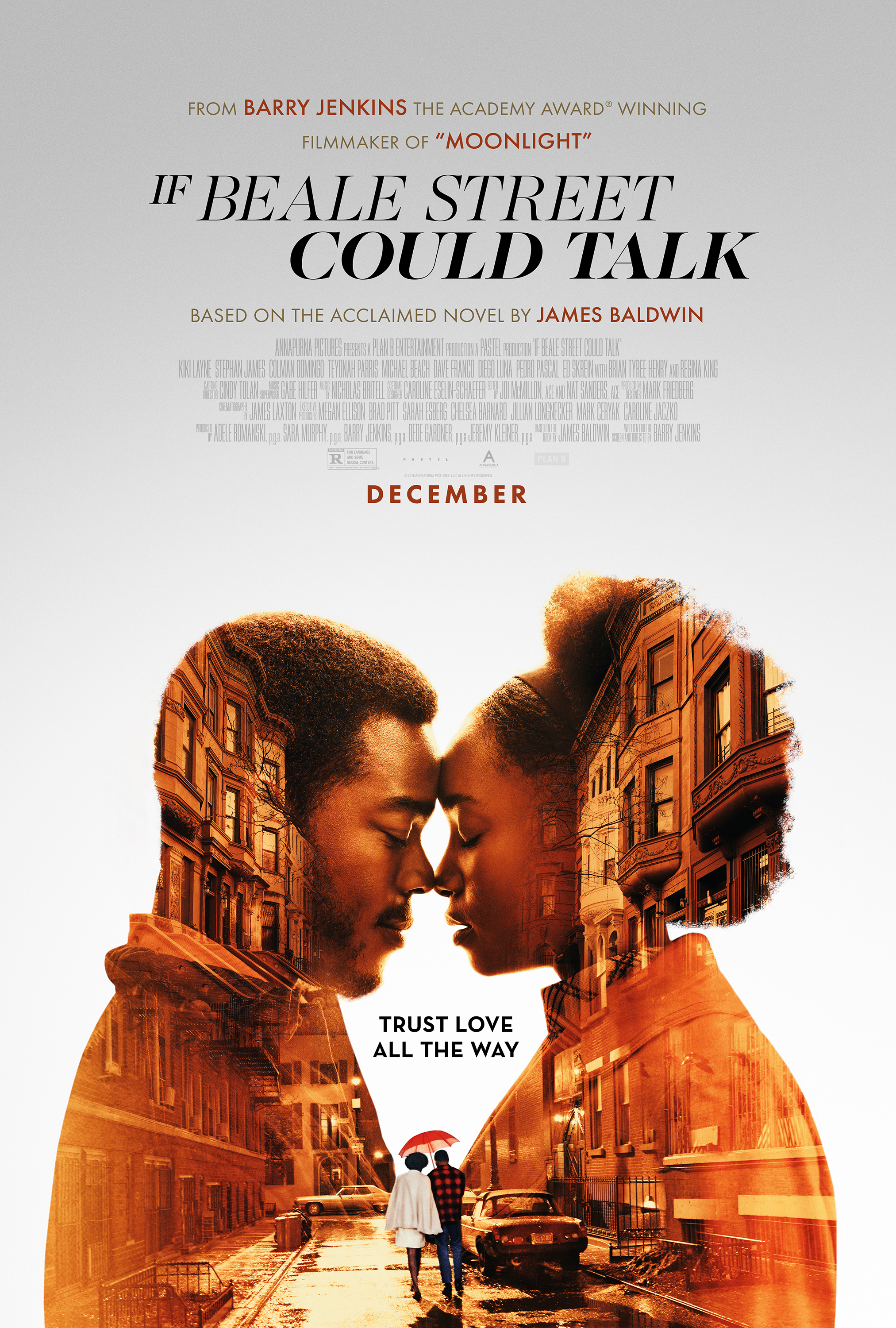 If Beale Street Could Talk (2018) dir. Barry Jenkins Rated: R image: ©2018 Annapurna Pictures
