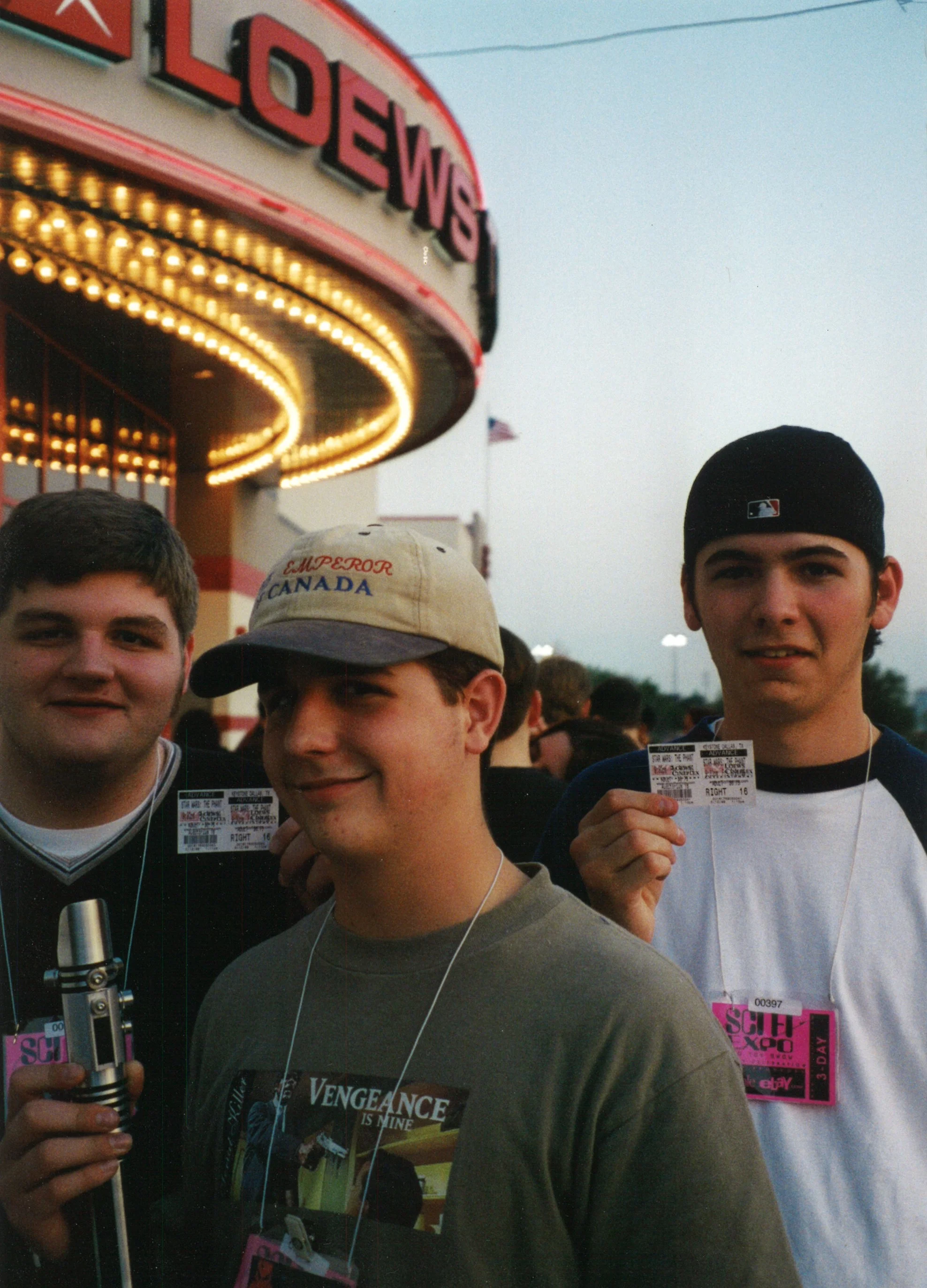 We were very excited to see The Phantom Menace .