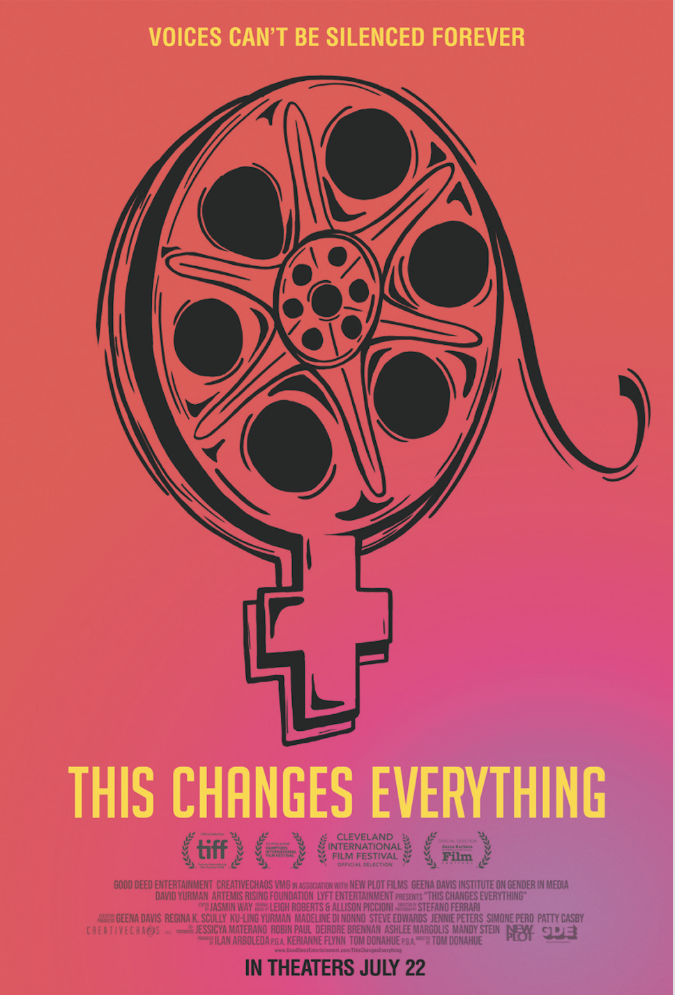 This Changes Everything (2019) dir. Tom Donahue Rated: PG-13 image: ©2019 Good Deed Entertainment