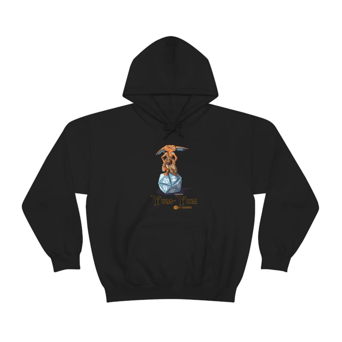 Yum Yum Dice Goblin Unisex Hooded Sweatshirt