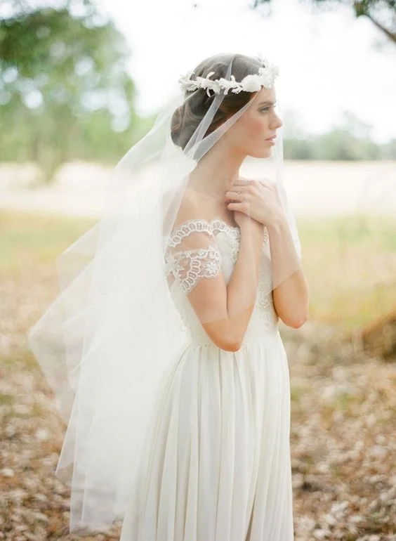 veils for older brides