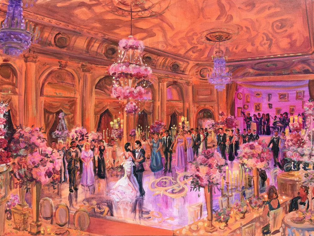 Live Wedding Painters are the Vendors You Didn