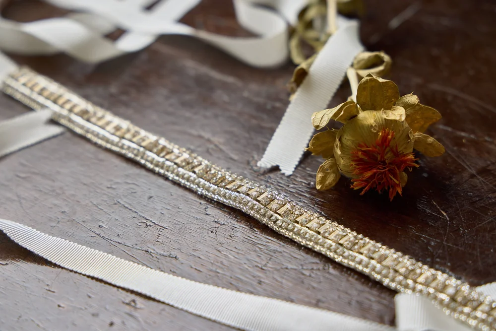 Daisy - Rectangular Rhinestone Bridal Belt — NK Bride display picture 1