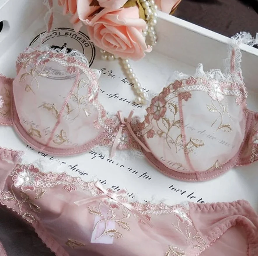honeymoon fancy wedding bra set