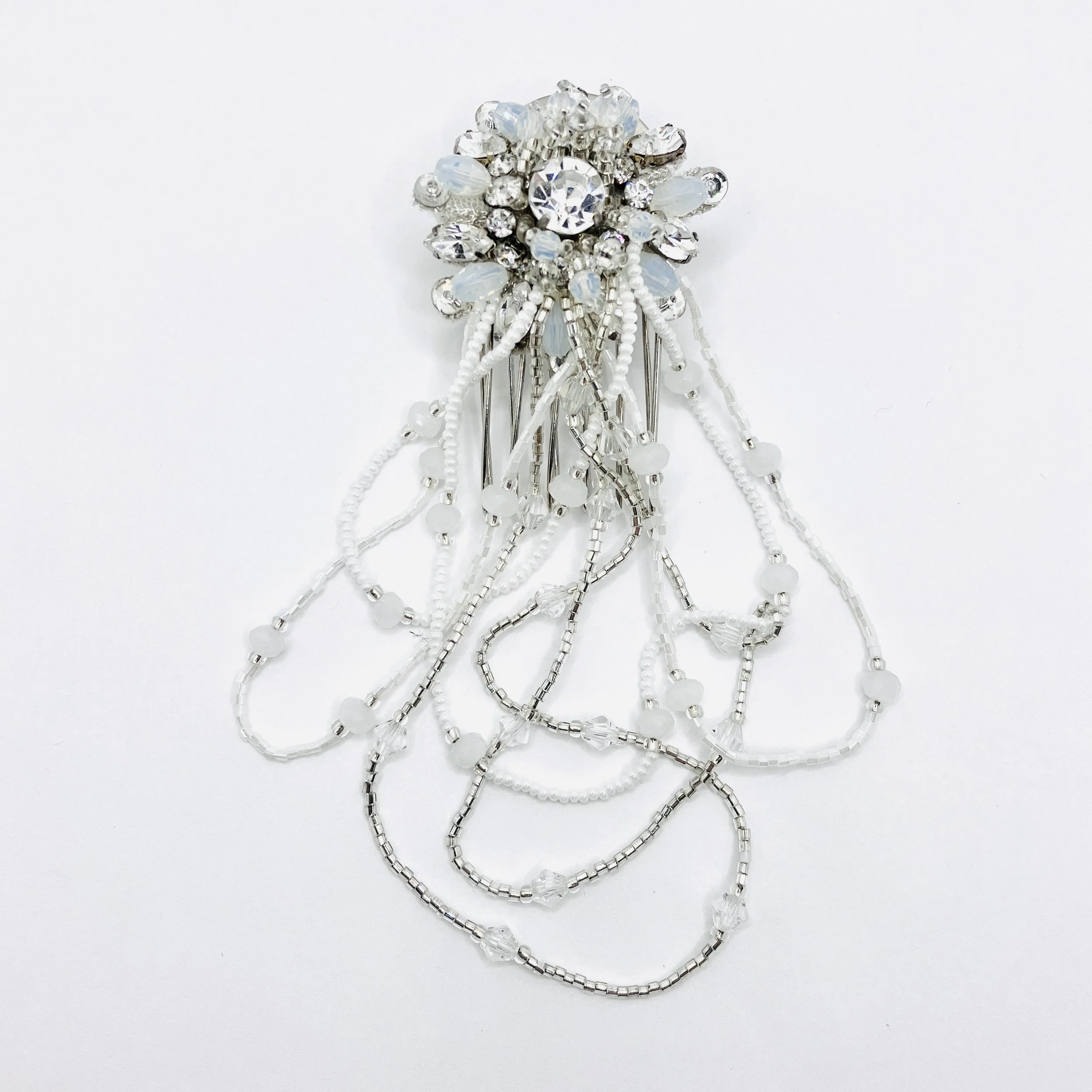 Willa - Fringe Bridal Comb