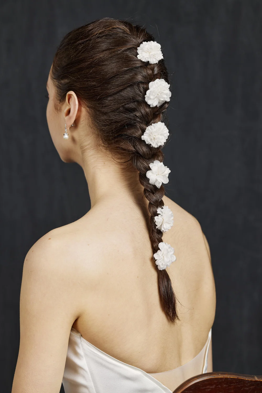 Raina - Mini Flower Hair Clips — NK Bride display picture 2
