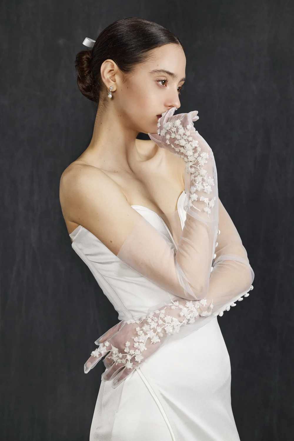 chinese dress ladies Maria Lace Gloves main image 1