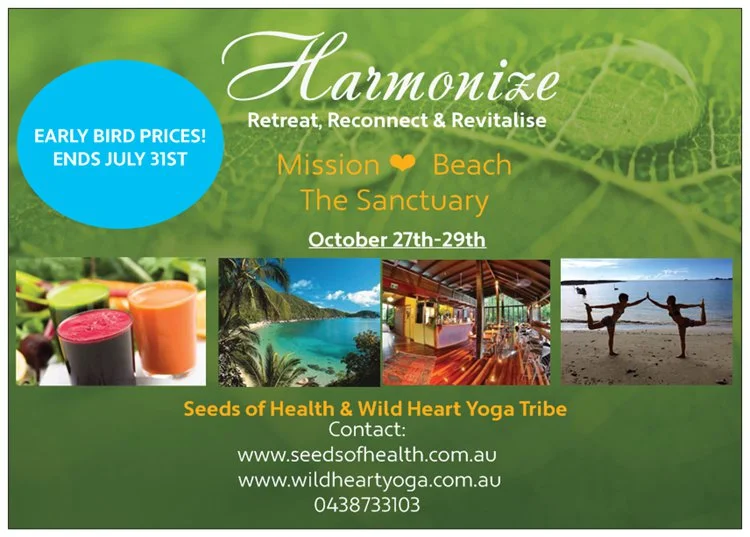 HARMONIZE 3 DAY RETREAT, Mission Beach October 2017