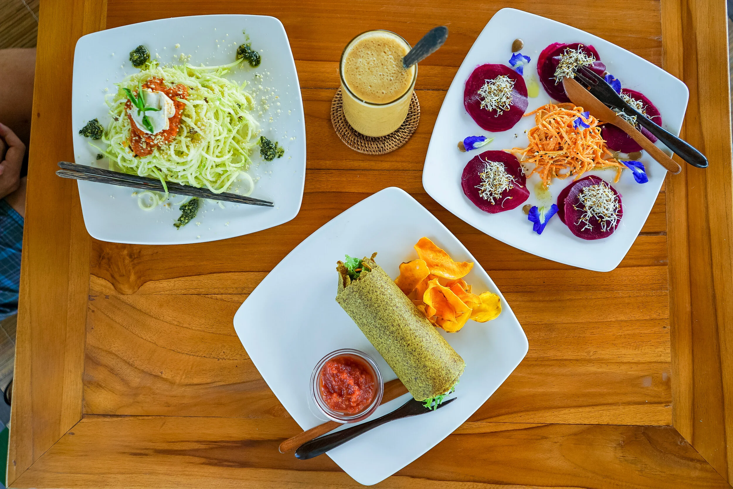 The benefits of raw living foods.