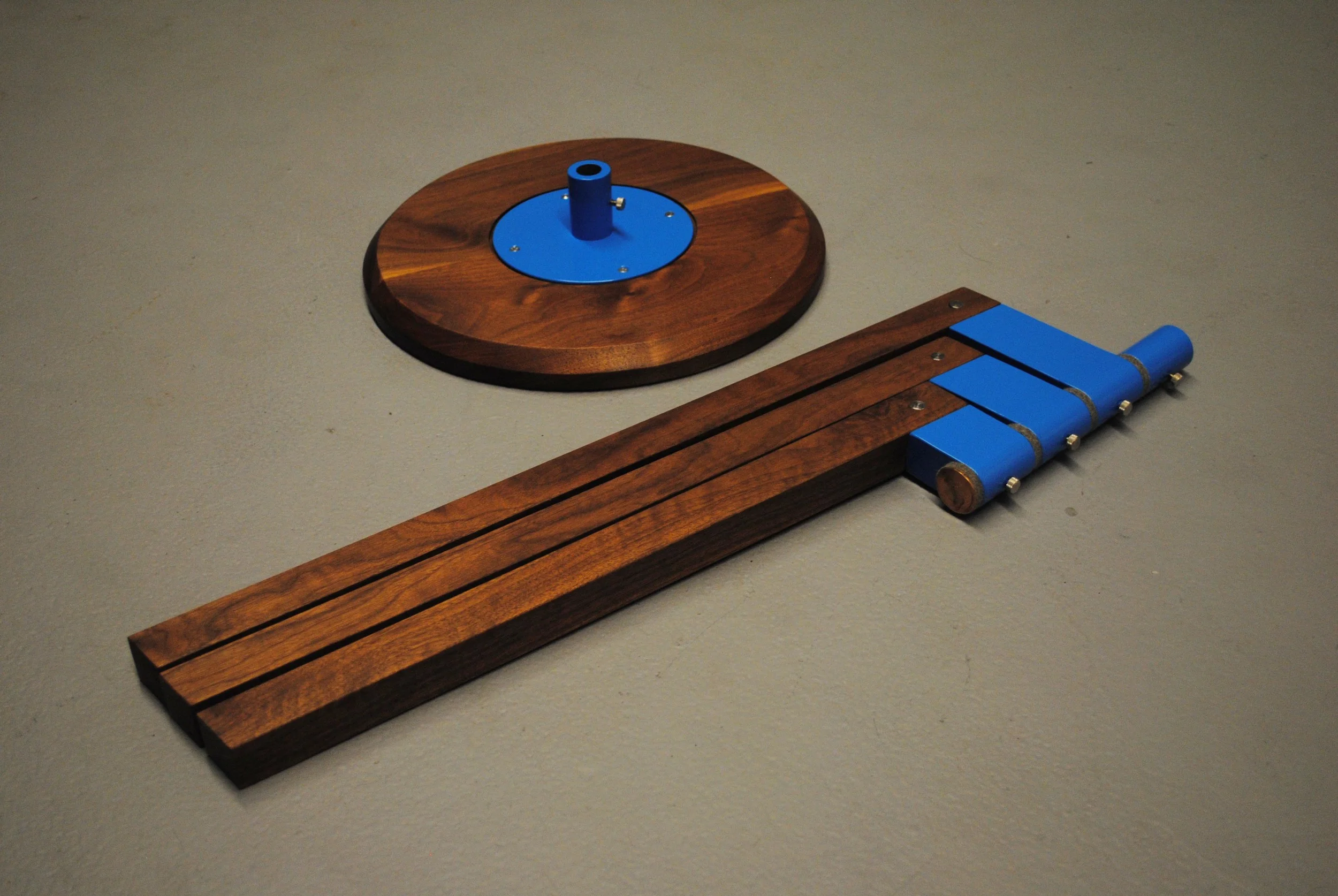 Disassembled stool/table
