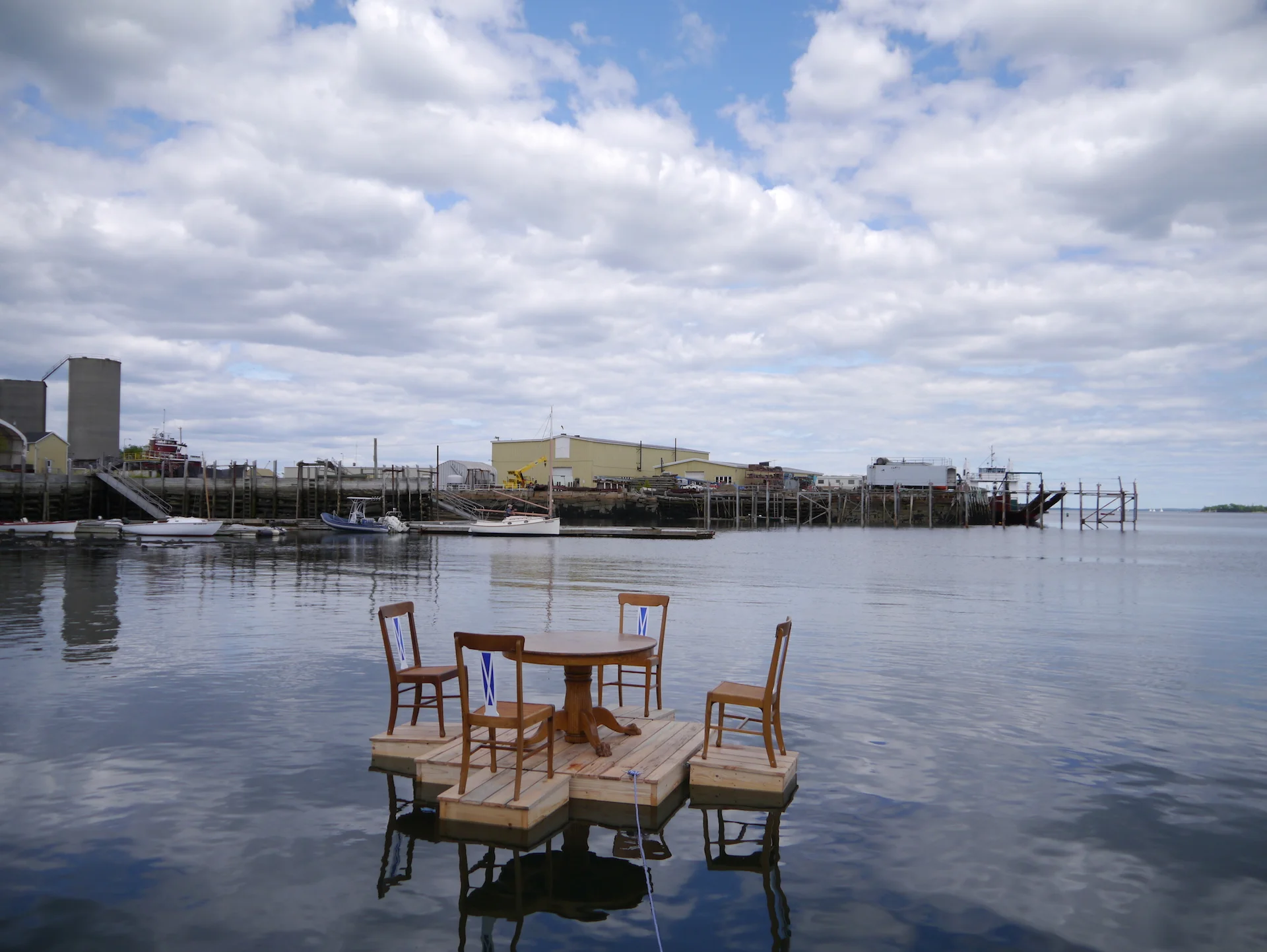 Staying Put (Rockland Harbor)