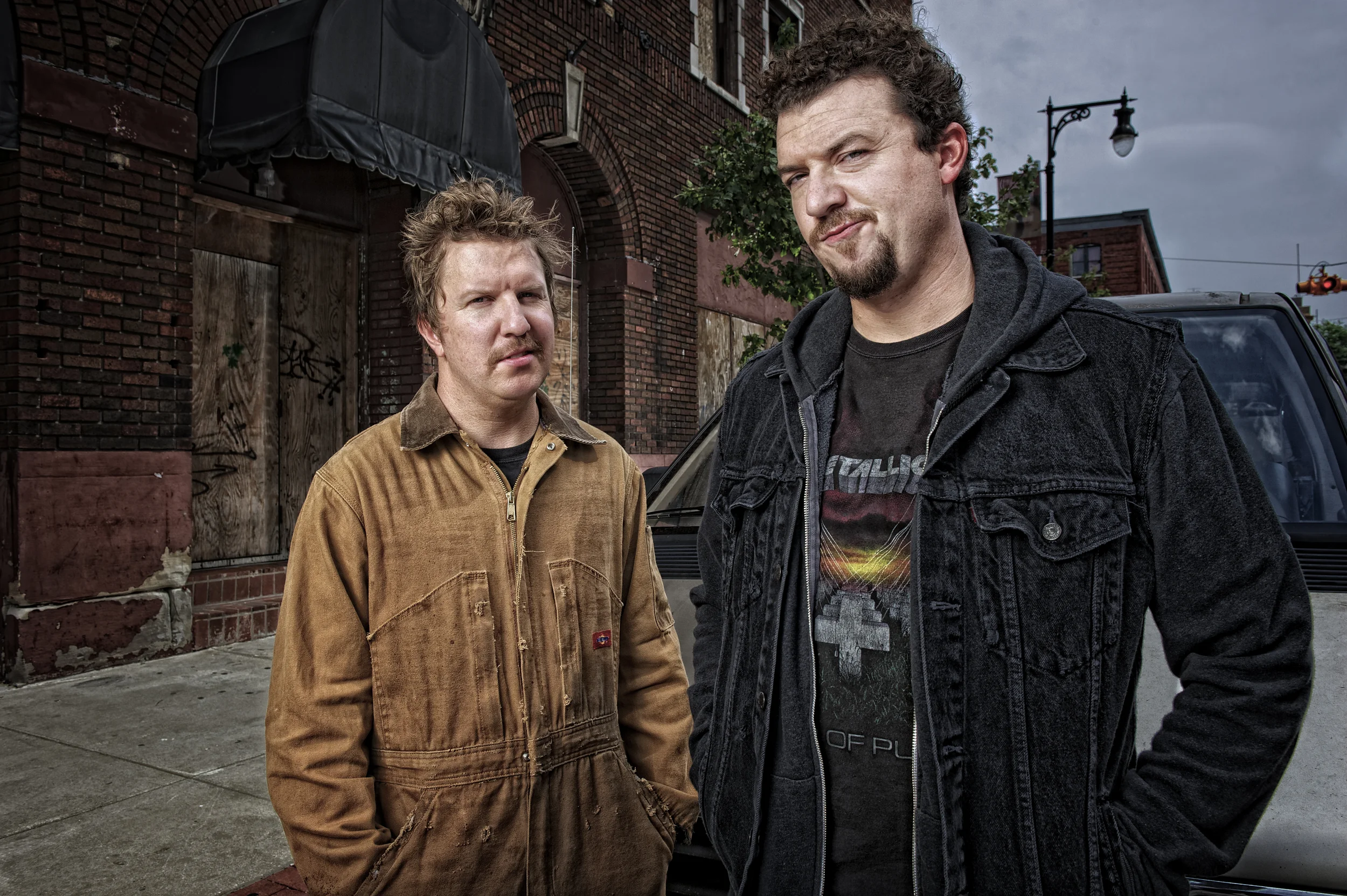 Nick Swardson as Travis and Danny McBride as Dwayne in 30 Minutes or Less (2011)
