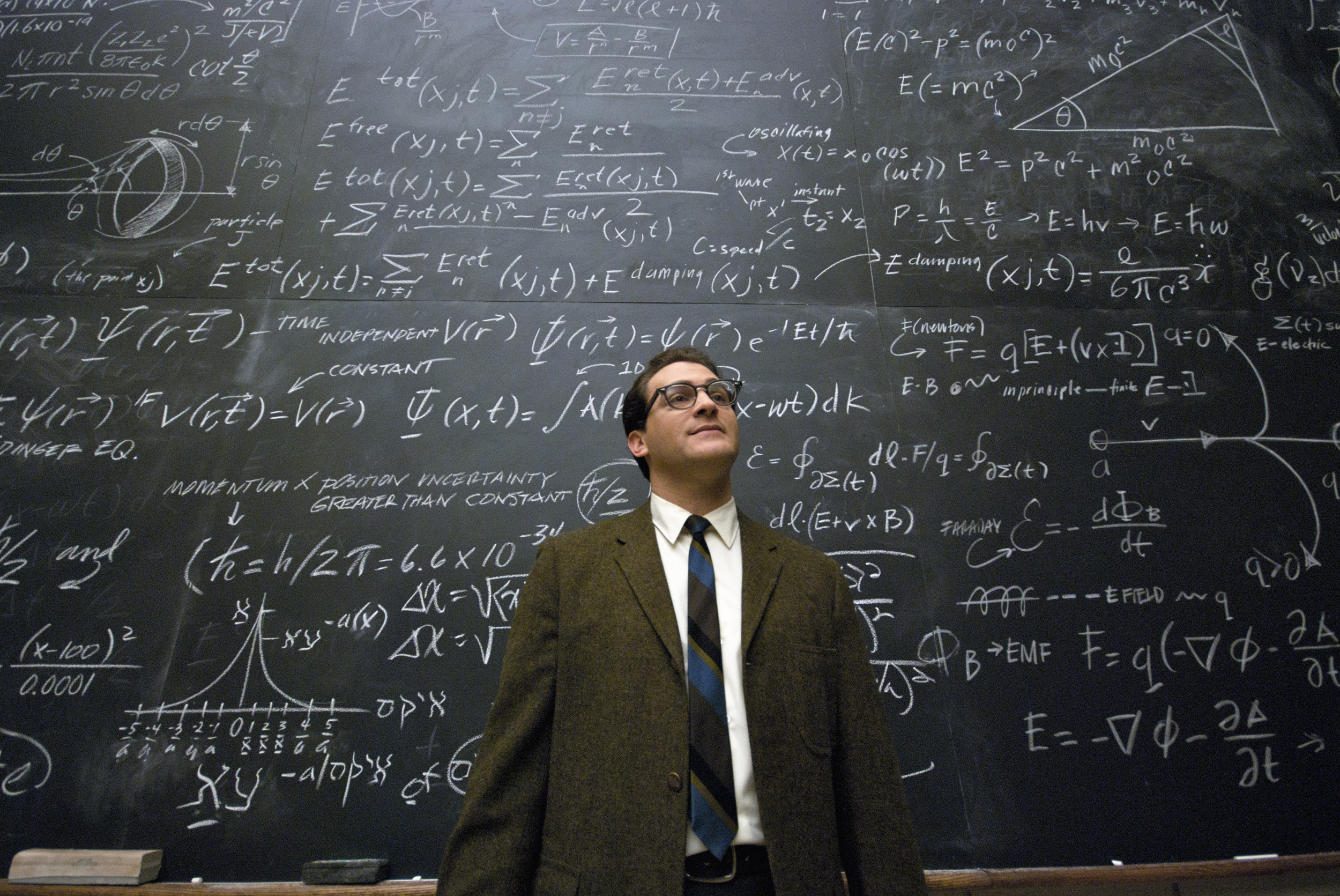 Michael Stuhlbarg as Larry Gopnik having a really bad dream on A Serious Man (2009)