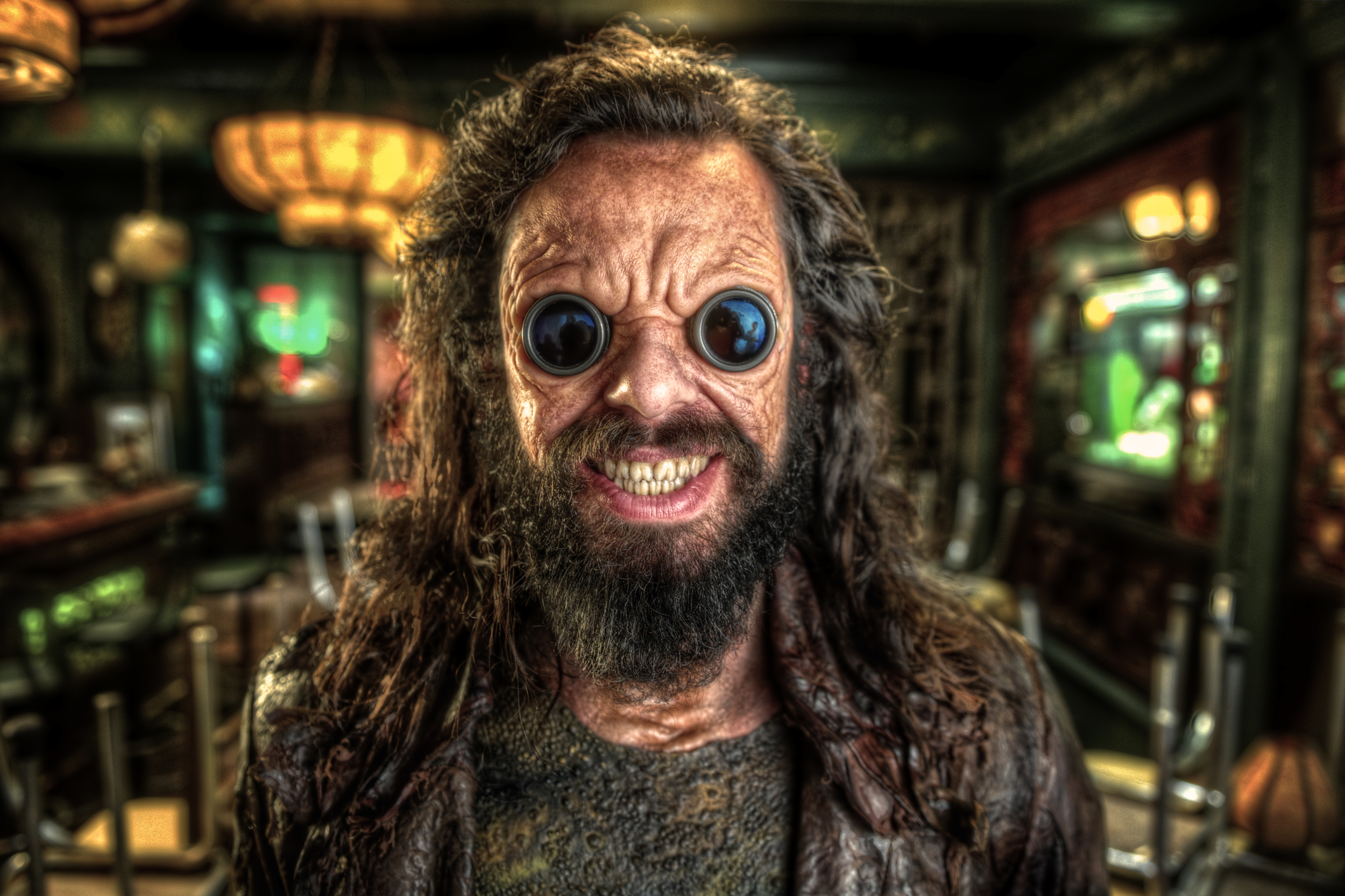 Jemaine Clement as Boris (The Animal) mugs for my camera in Men in Black 3 (2012)