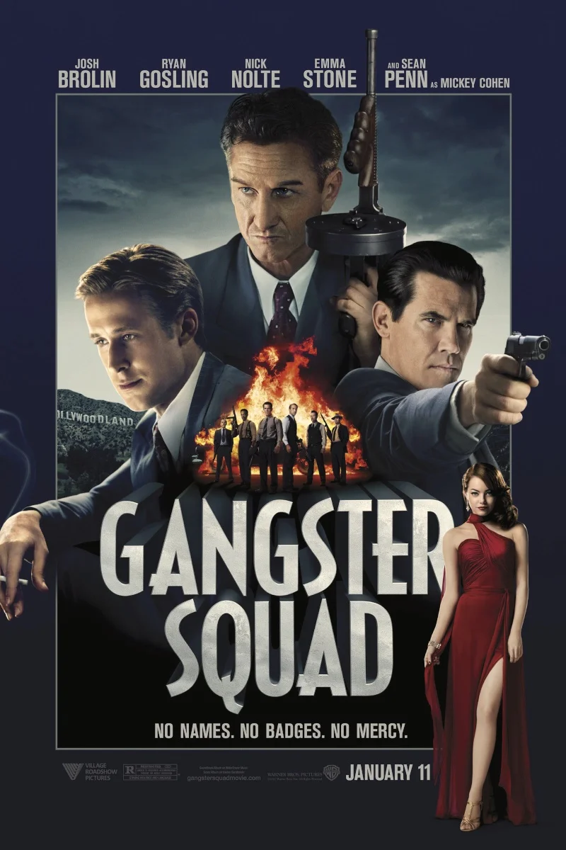 Theatrical poster for Gangster Squad (2013)