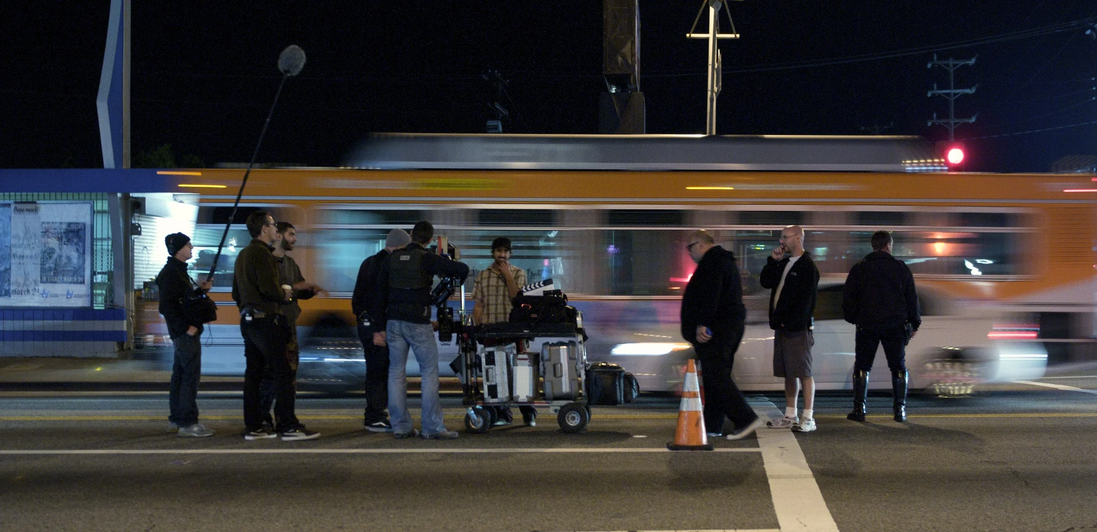 Greenberg (2010) crew on the night streets of LA